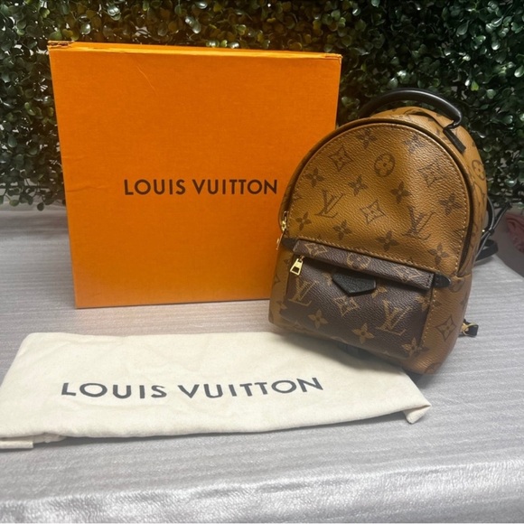 LOUIS VUITTON Reverse Monogram Palm Springs Backpack Mini - Picture 13 of 13